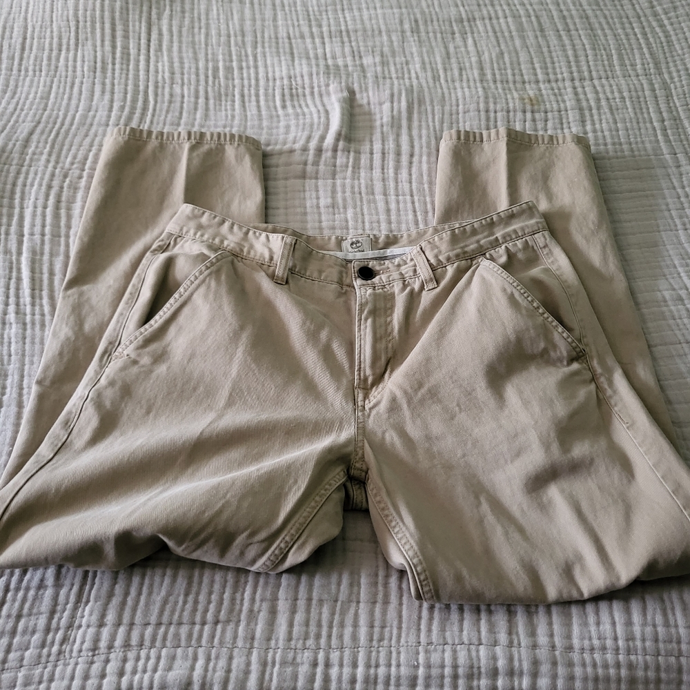 Timberland Men 34 Classic Fit brown khakis pants - Picture 6 of 6